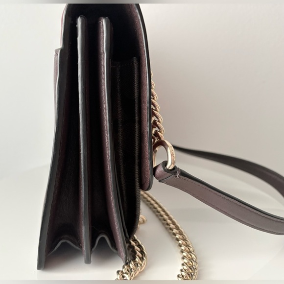 Coach Klare Crossbody Colorblock Signature Canvas Chain/leather strap - Picture 4 of 11